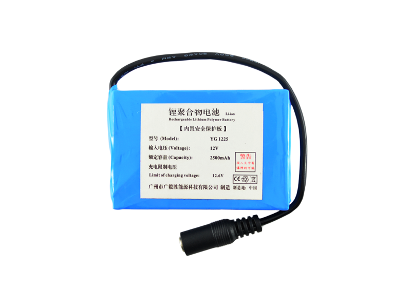 12V 2500mA Li-ion Rechageable Battery - Image 2